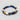 KOHROCK BRACCIALE ELASTICO SODALITE BLU 8MM