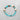 KOHROCK BRACCIALE ELASTICO TURCHESE 8MM