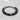 BLACK KOLOA BRACCIALE CON CATENA 8MM