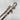 CATENA OTTONE GRANDE OCCHIO DI TIGRE 12MM