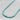 MOOREA SHORT FACETED TURQUOISE NECKLACE