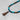 PAPEETE LONG TIGER'S EYE LIGHT BLUE NECKLACE